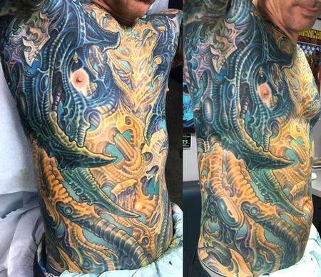Tattoos - BIOMECH RIBS - 144989